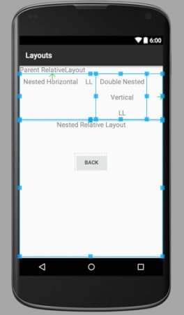 android layout example
