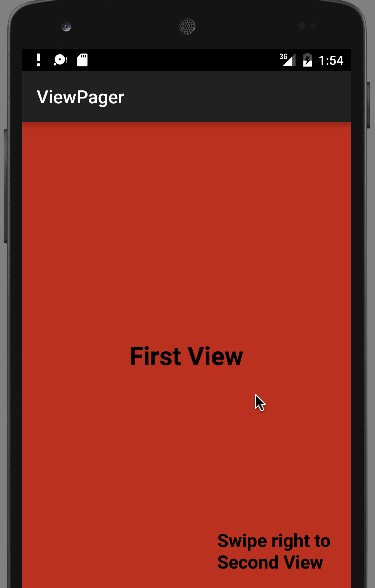 android viewpager example, android ViewPager, ViewPager in android