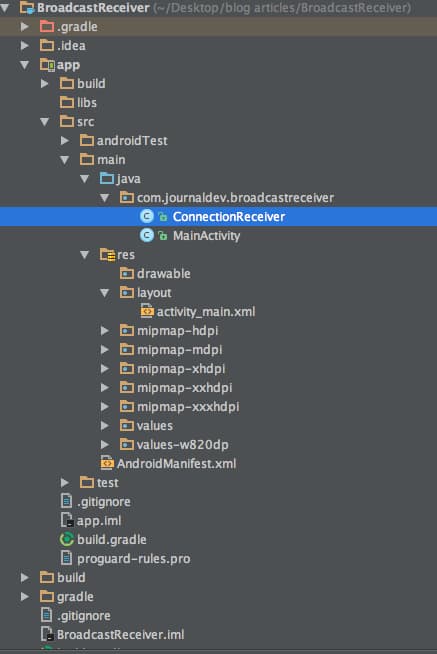 android broadcastreceiver example, BroadcastReceiver in Android