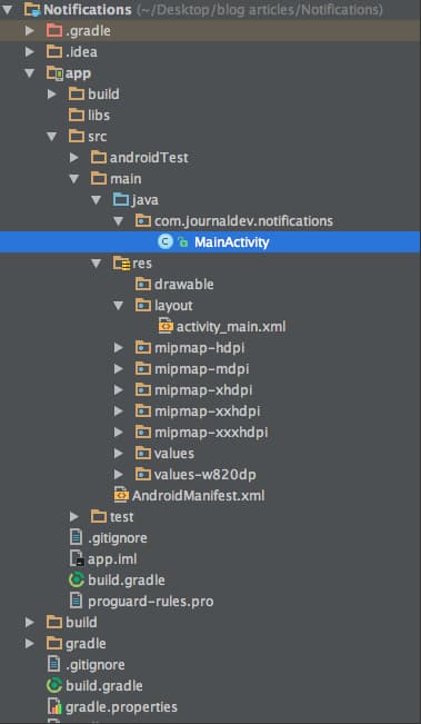 android notification example