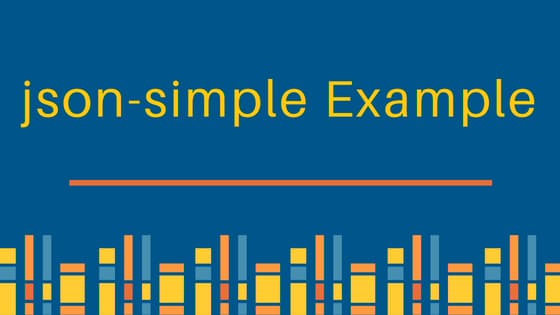 json-simple, json simple example, json example