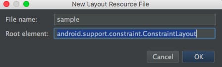 android constraint layout