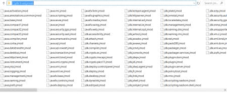 jmods folder, java modules