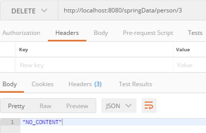 Spring Data JPA Example Delete