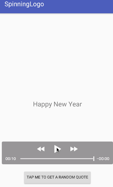 android custom progress bar example