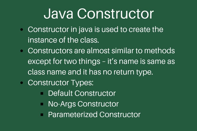 Java Constructor Tutorial: Learn Basics and Best Practices | DigitalOcean
