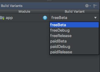 android product flavors variants