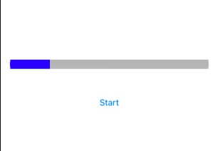 ios progressview change height