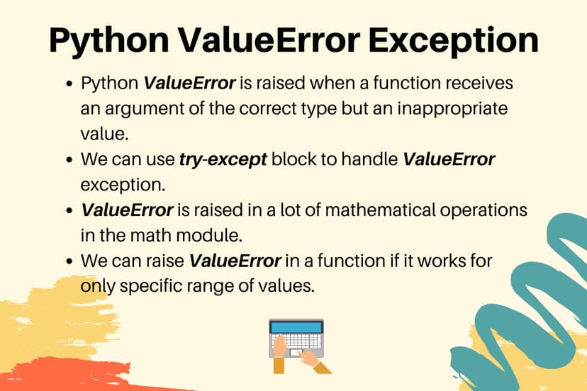 Python ValueError Exception Handling Examples | DigitalOcean