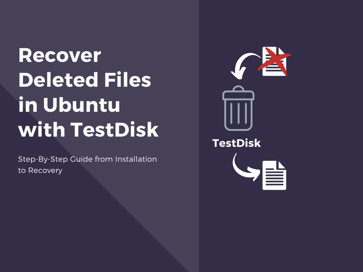 How to Install TestDisk on Linux and Recover Deleted Files How to Install TestDisk on Linux and Recover Deleted Files
