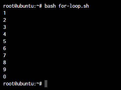 Looping Over Arrays In Shell Scripts
