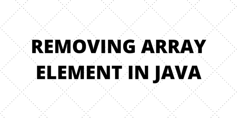 How to Remove Array Elements in Java | DigitalOcean