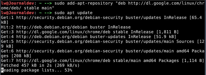 Add Chrome Repo