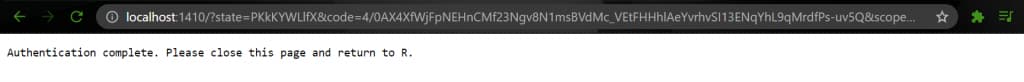 Authorization Success