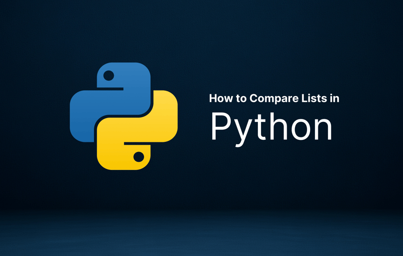 How to Compare Two Lists in Python | DigitalOcean